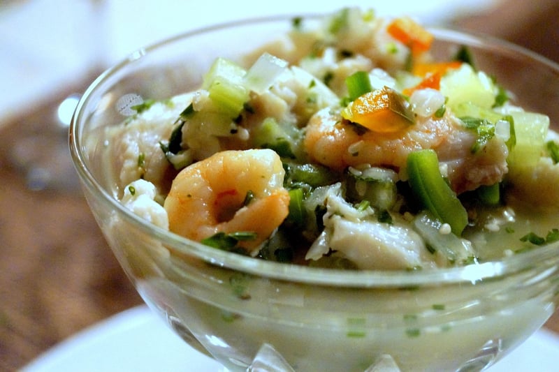 Caribbean Peruvian Ceviche